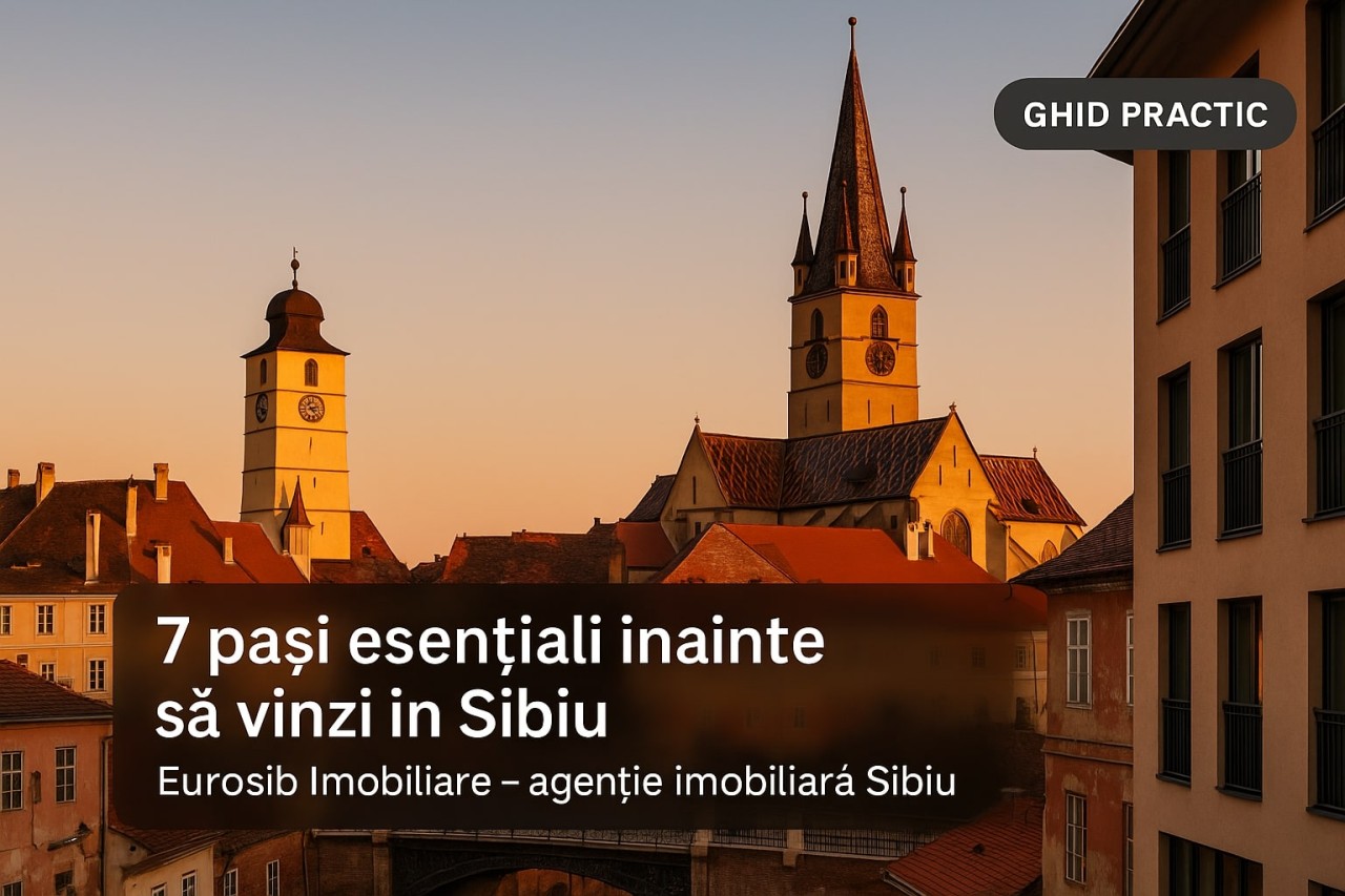 7 pași esențiali înainte să vinzi – sfaturi juridice și pregătirea proprietății în Sibiu